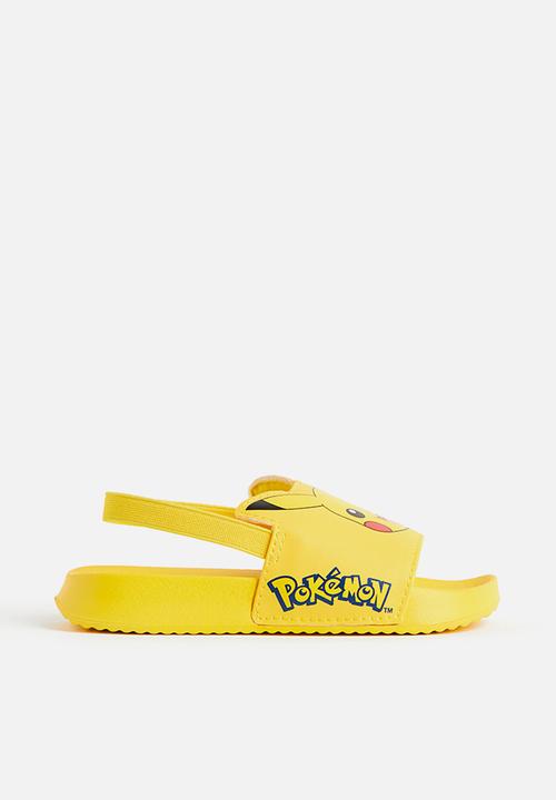 H&M - Printed pool shoes - yellow