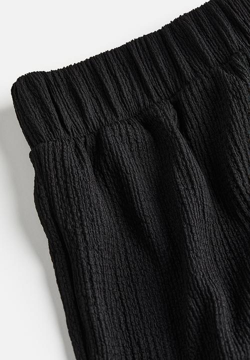 H&M - Pull-on jersey trousers - black