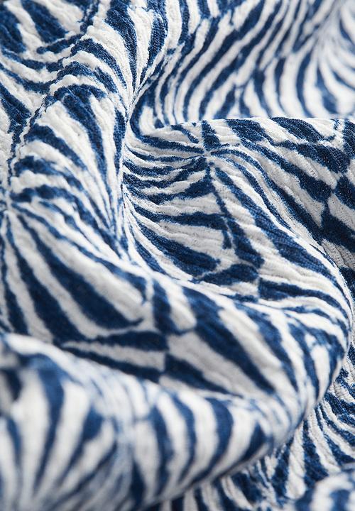 H&M - Pull-on jersey trousers - dark blue patterned
