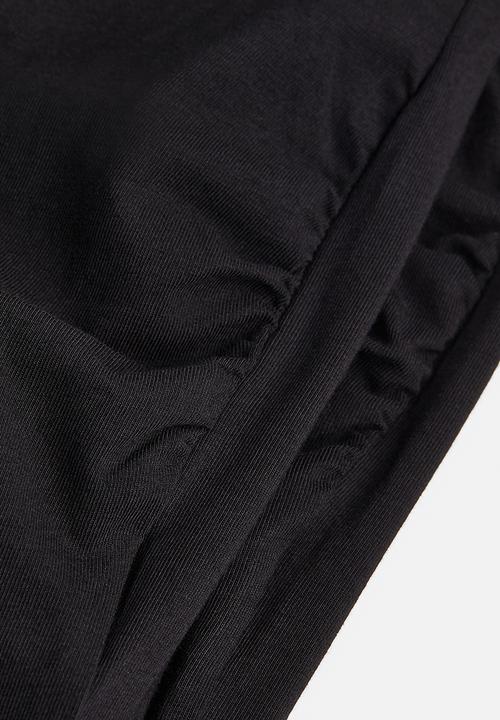 H&M - Mama 2 pack cotton vest tops - black