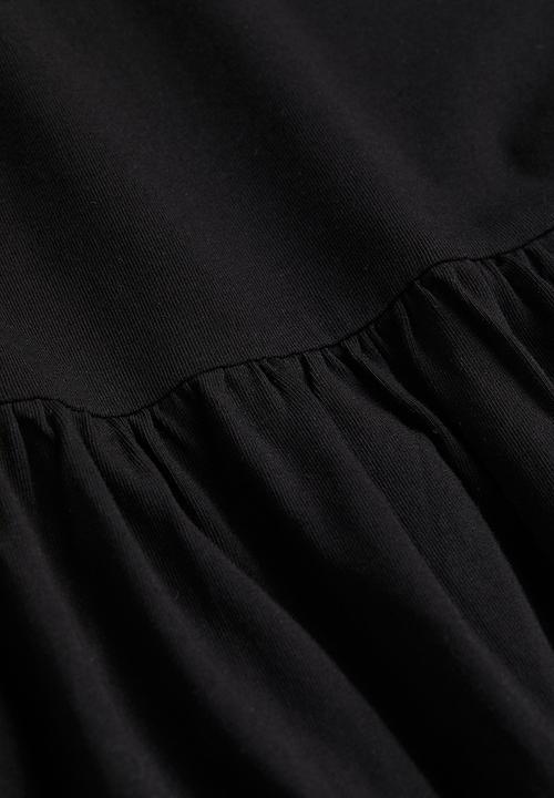 H&M - Mama short jersey dress - black