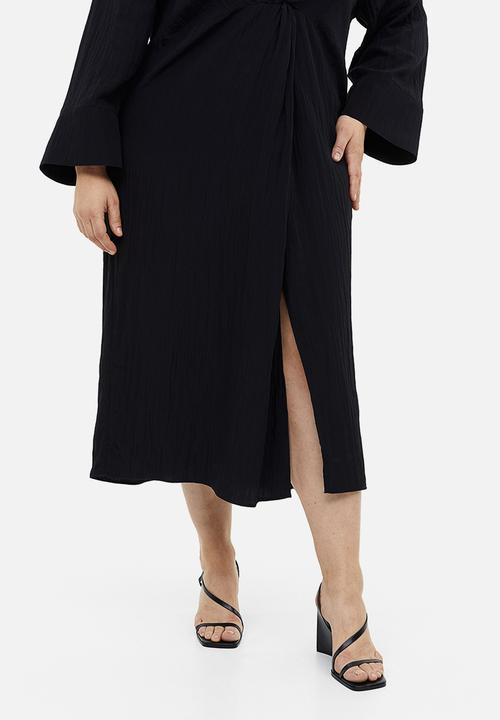 H&M - Knot-detail dress - black