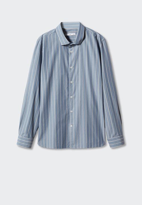 MANGO - Shirt sorgues - blue 