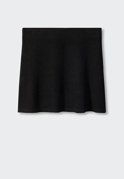 MANGO - Skirt stilly - black