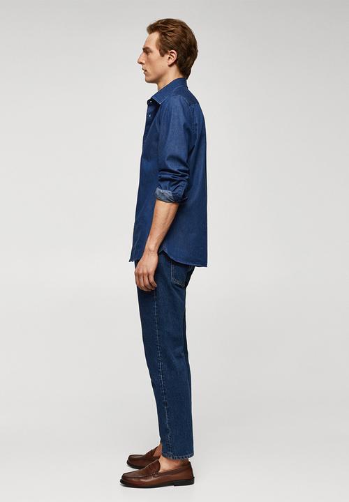 MANGO - Shirt chambre - blue 