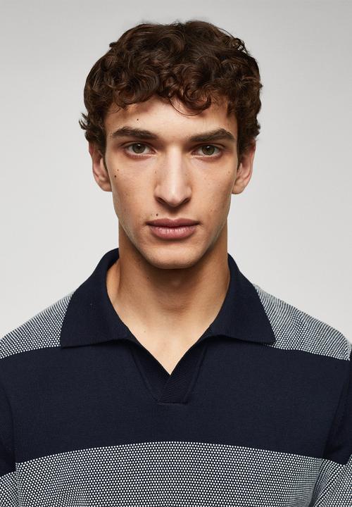 MANGO - Polo shirt fausto - navy 