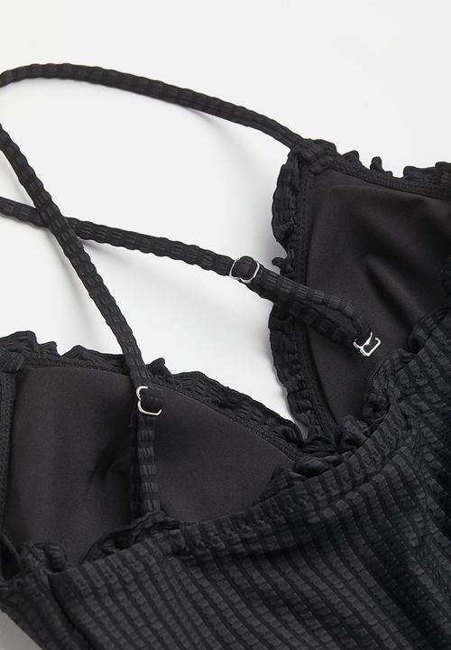 H&M - Padded-cup swimsuit - black