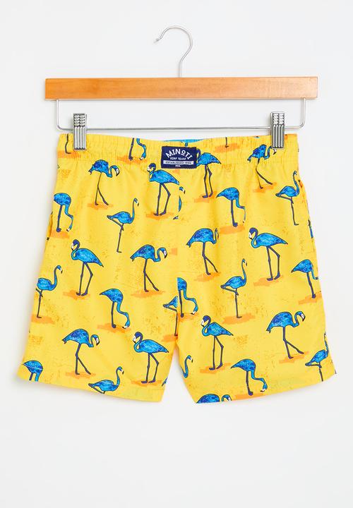 MINOTI - Board shorts - yellow