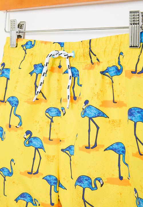 MINOTI - Board shorts - yellow