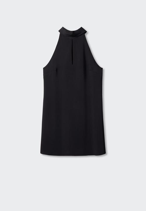 MANGO - Dress charlot - black