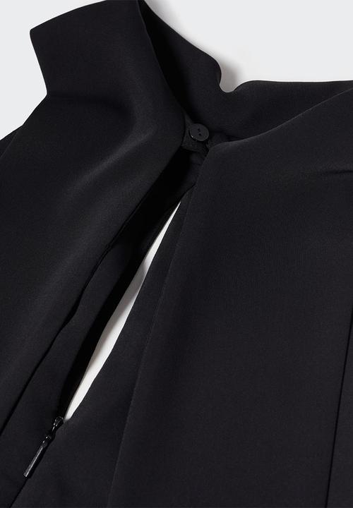 MANGO - Dress charlot - black