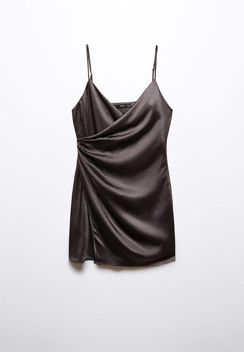 MANGO - Dress gala - medium gray