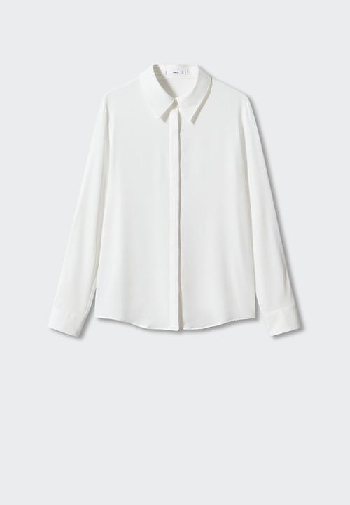 MANGO - Shirt basic - natural