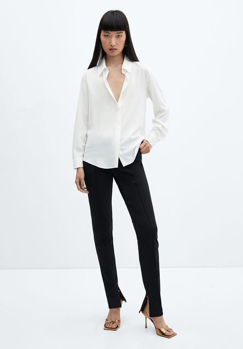 MANGO - Shirt basic - natural