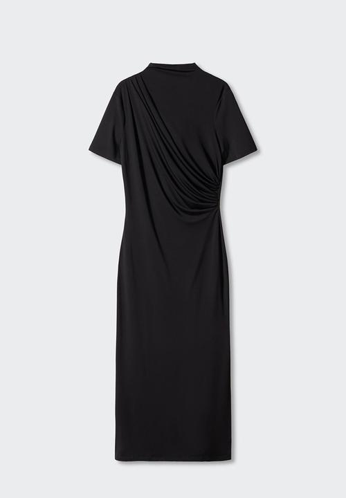 MANGO - Dress greco - black