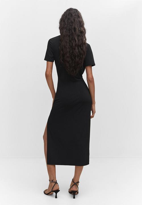 MANGO - Dress greco - black