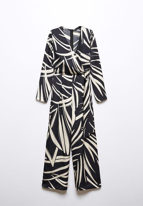 MANGO - One-piece suit delfina - black