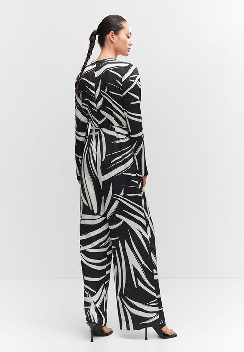 MANGO - One-piece suit delfina - black