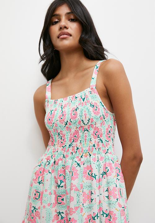 Superbalist - Trim detail maxi dress - pink