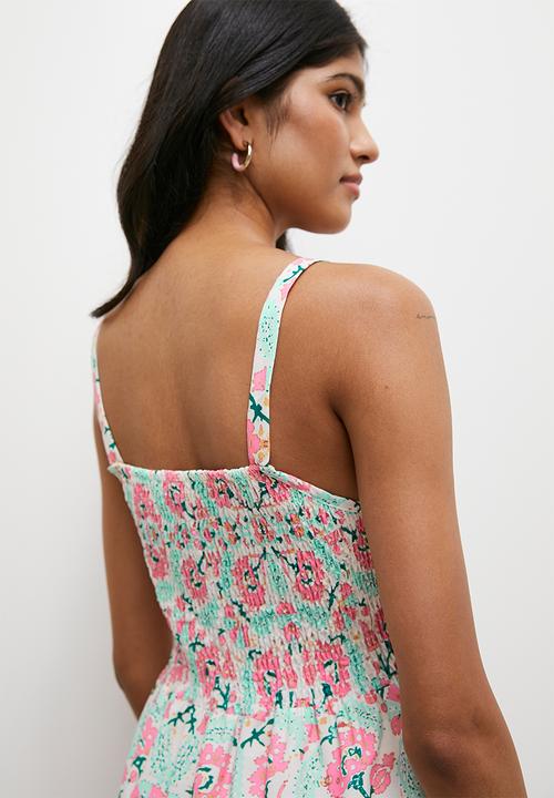 Superbalist - Trim detail maxi dress - pink