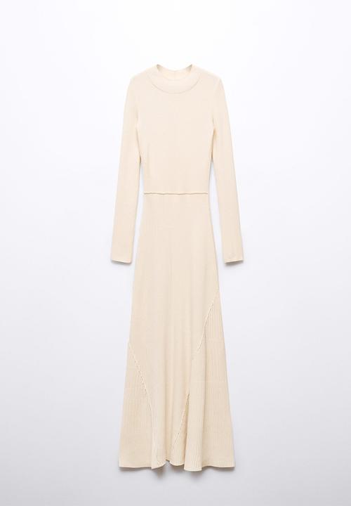 MANGO - Dress fredi - light beige
