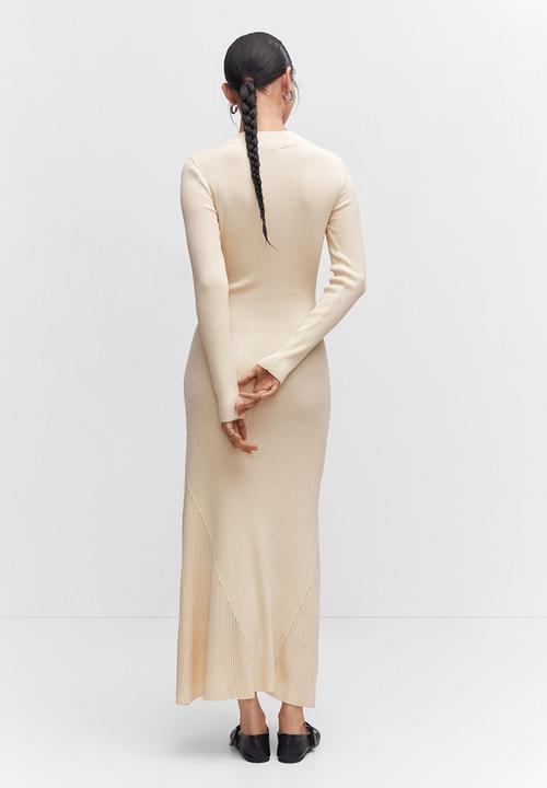 MANGO - Dress fredi - light beige