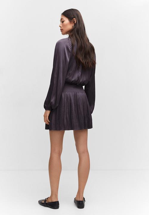 MANGO - Dress romy - charcoal