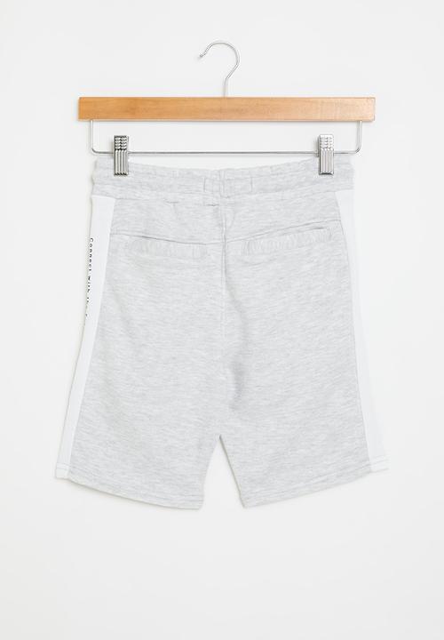MINOTI - Fleece short - mottled grey