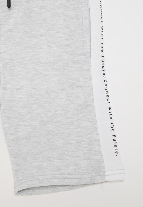 MINOTI - Fleece short - mottled grey