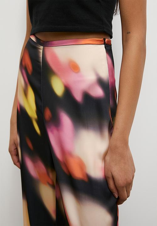Superbalist - Printed wide leg - soft focus floral
