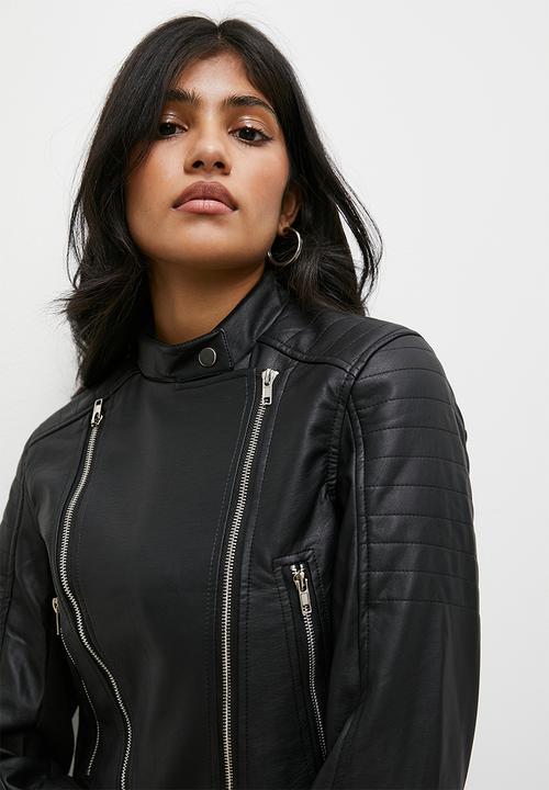 Superbalist - Motor biker jacket - black