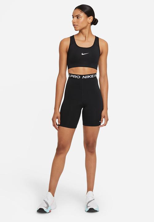 Nike - W Np 365 short 7In hi rise - black & white