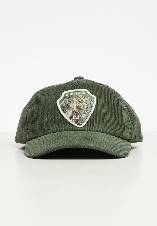 Cotton On - Kids dad cap - swag green/dino park ranger