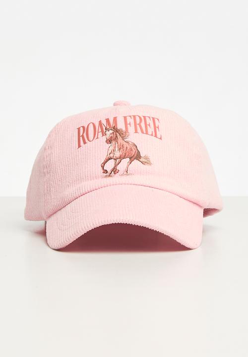 Cotton On - Kids dad cap - crystal pink/roam free