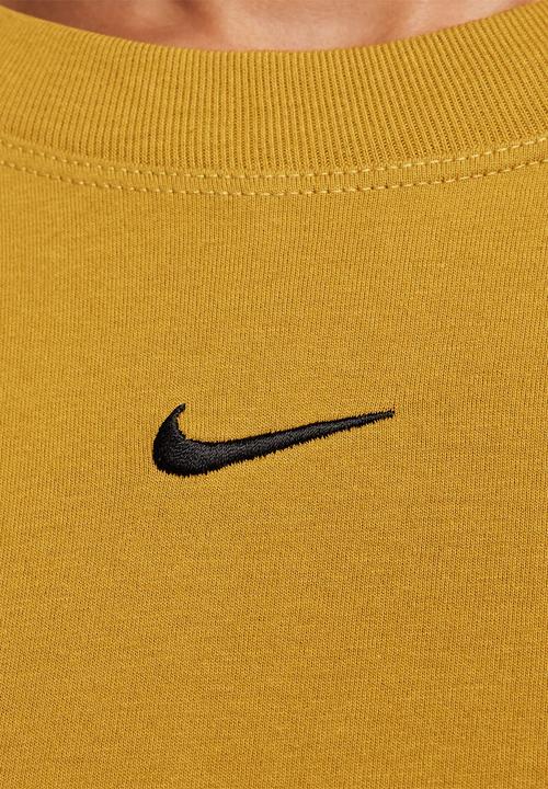 Nike - W Nsw tee essential lbr - bronzine & black