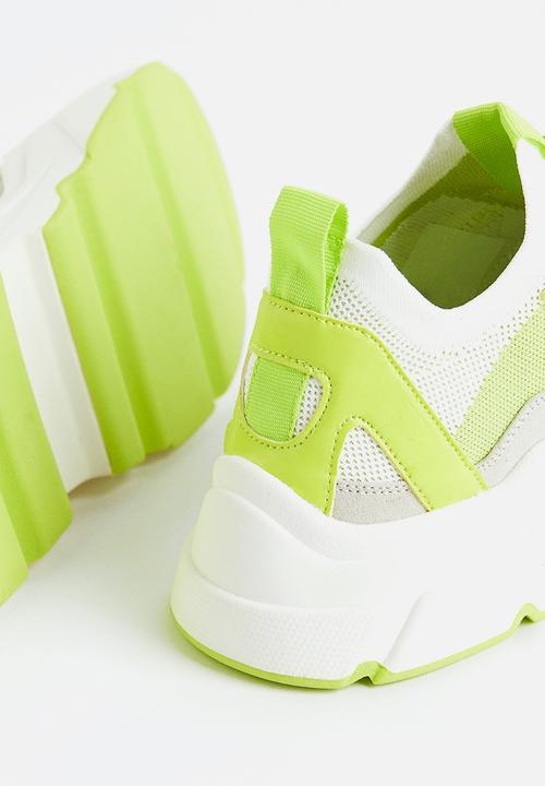 H&M - Chunky trainers - bright green