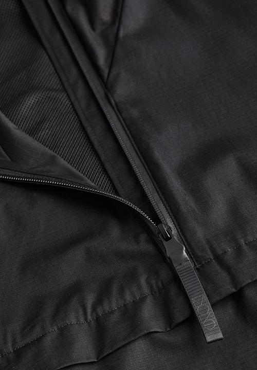 H&M - Water-repellent popover jacket - black