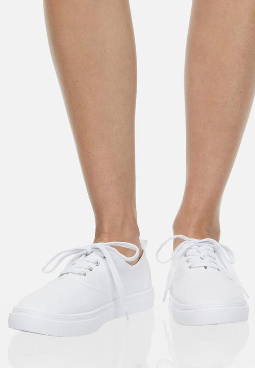 H&M - Canvas trainers - white