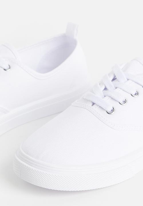 H&M - Canvas trainers - white