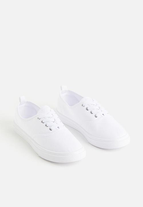 H&M - Canvas trainers - white