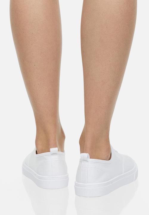 H&M - Canvas trainers - white