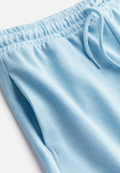 H&M - Sweatshirt shorts - light blue