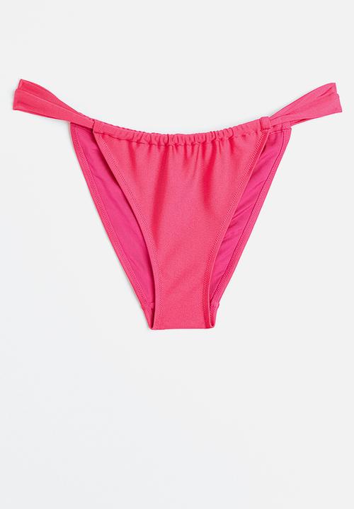 H&M - Tanga bikini bottoms - cerise