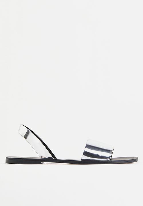 H&M - Sandals - silver coloured