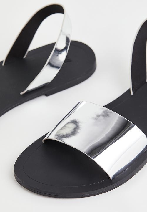 H&M - Sandals - silver coloured