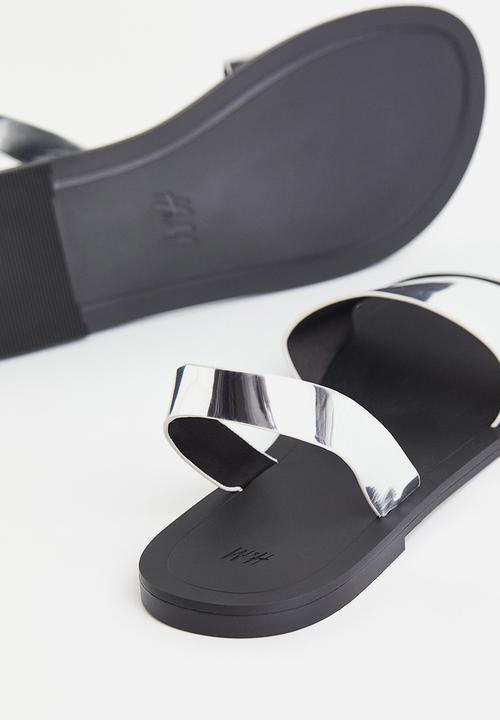 H&M - Sandals - silver coloured