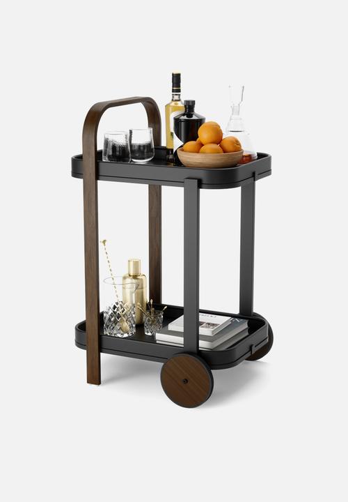 Umbra - Bellwood serving cart - black & walnut