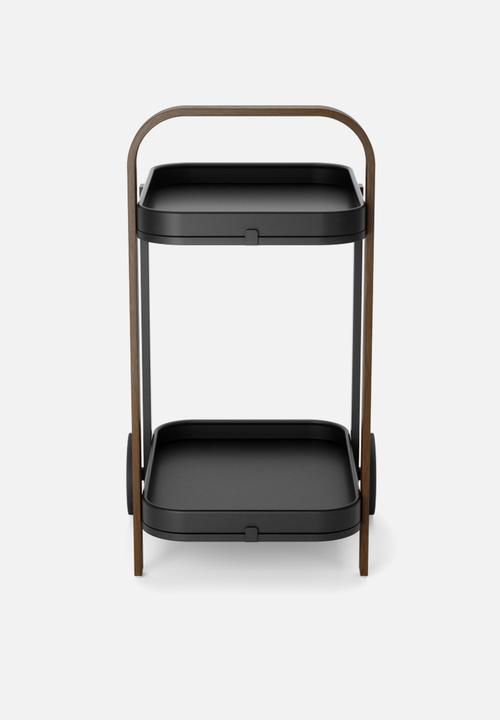 Umbra - Bellwood serving cart - black & walnut