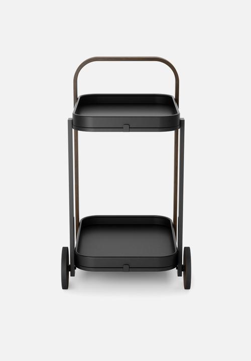 Umbra - Bellwood serving cart - black & walnut