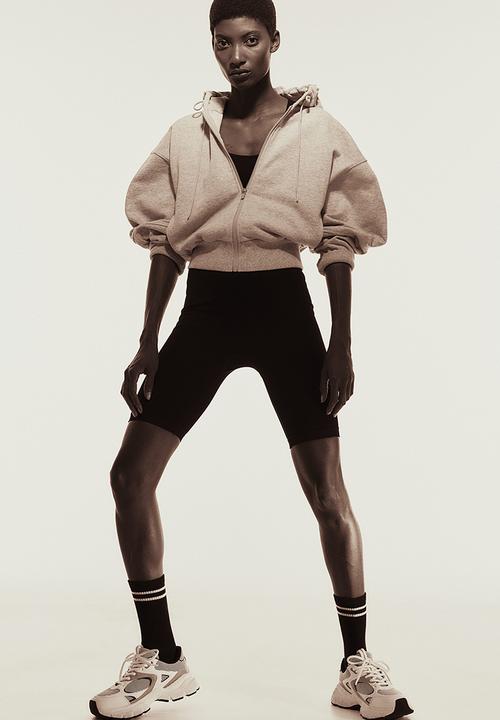 H&M - Seamless biker shorts - black